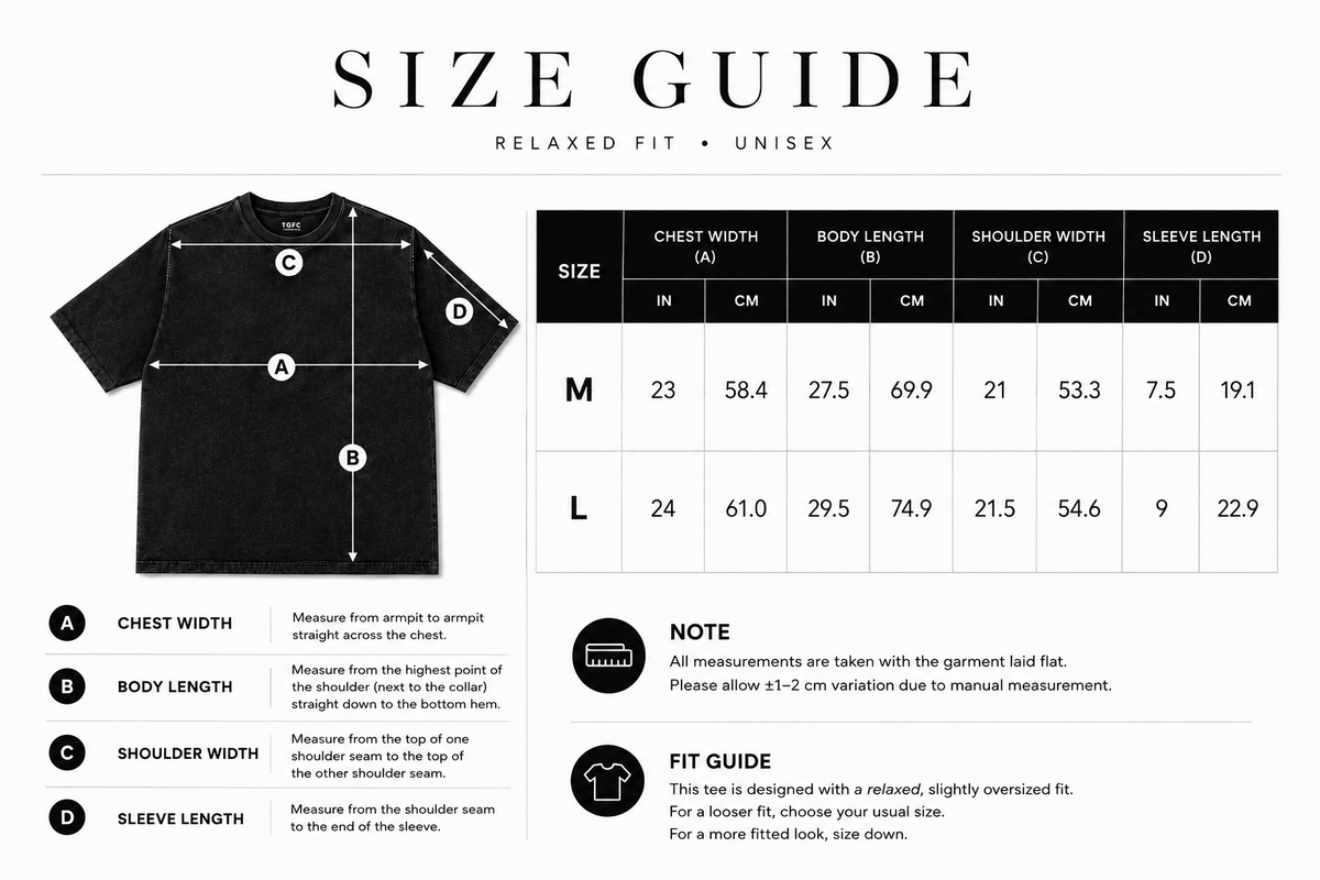 TIGASIN Heavyweight Washed Tee